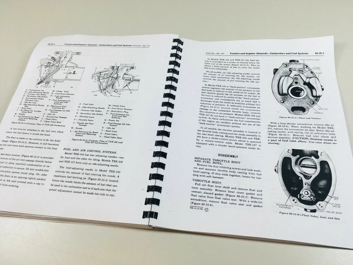 General Service Manual For John Deere Tractors & Engines Sm-2000