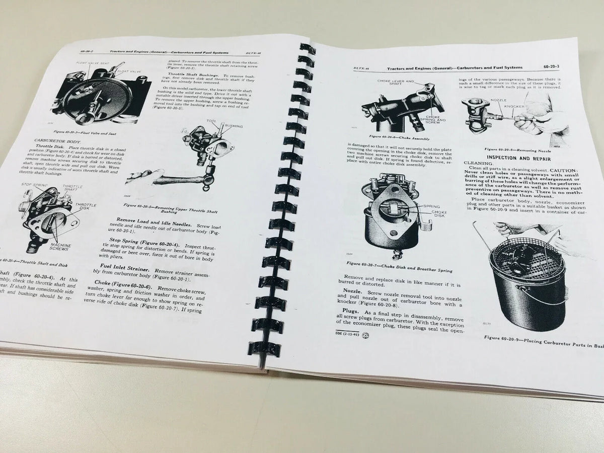 General Service Manual For John Deere Tractors & Engines Sm-2000