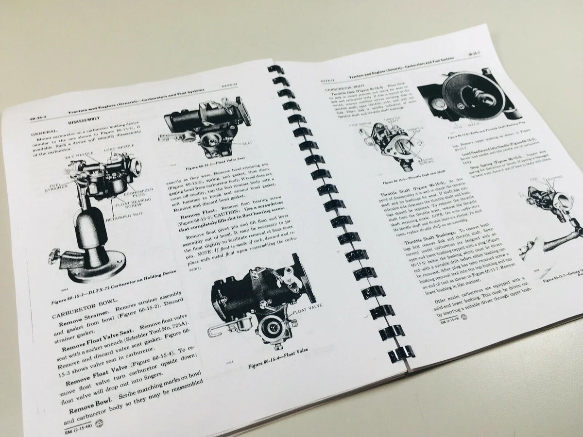 General Service Manual For John Deere Tractors & Engines Sm-2000